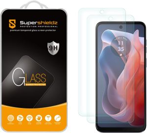 Supershieldz (2 Pack) Designed for Motorola Moto G Play (2024) Tempered Glass Screen Protector, Anti Scratch, Bubble Free
